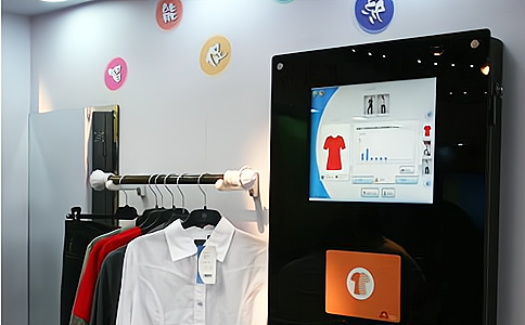 RFID智慧門店服裝促銷終端 RFID智慧門店服裝促銷終端